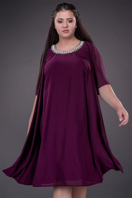 Rochie eleganta din voal...