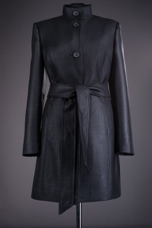 Palton dama negru Suzana