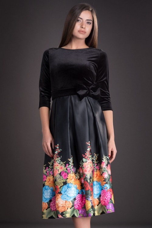 Rochie eleganta neagra cu...