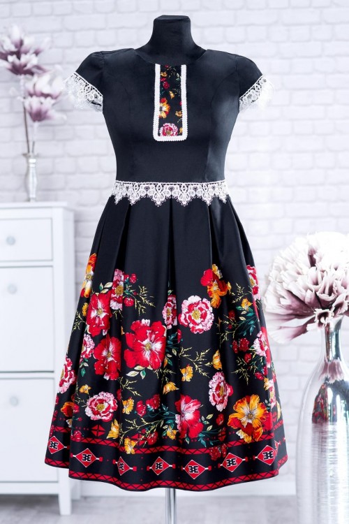 Rochie eleganta neagra cu...