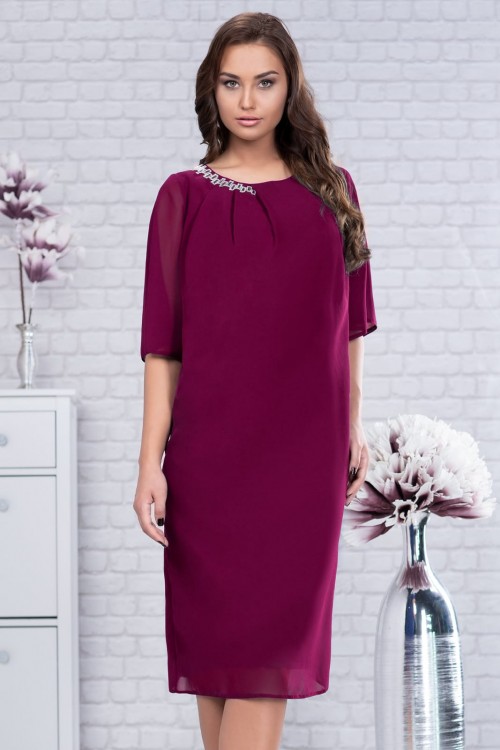 Rochie xxl din voal cu...