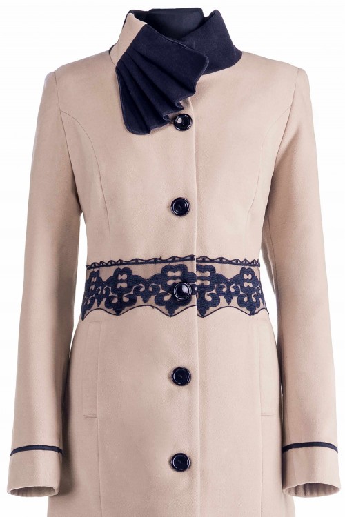 Palton Adriel capucino