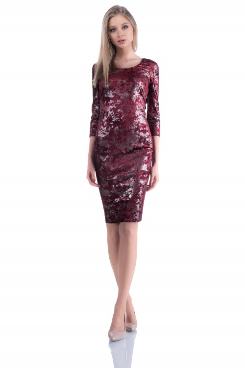 Rochie eleganta din catifea...
